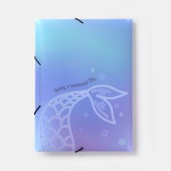 Goomby Папка с ластик A4 Mermaid