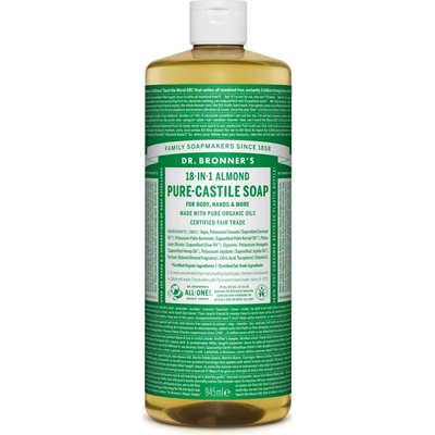 Dr. Bronner's All one Almond tekuté universální mýdlo 946 ml