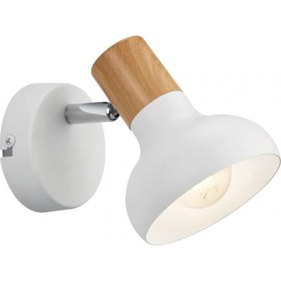 Reality Бяла стенна лампа ø 10 cm Latika - Reality (R81521031)