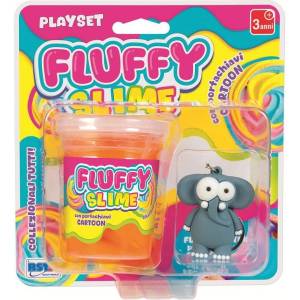 RS Toys Ключодържател RS Toys - Fluffy Slime, Слонче (12306D) - ozone