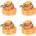 vidaXL 142660 6 m 1000 kg 4 pcs