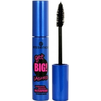 Essence Get Big Lashes Volume Boost Waterproof riasenka Black 12 ml