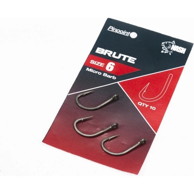 Kevin Nash Pinpoint Brute Micro Barbed vel.4 10 ks