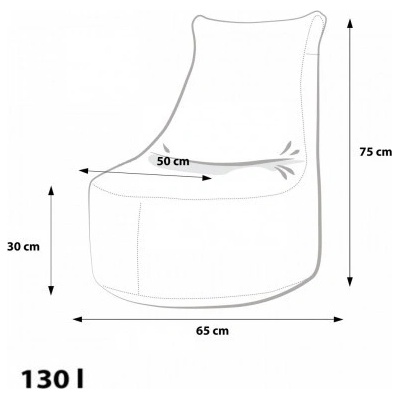 Ecopuf SEAT S modern polyester DG32/NC2