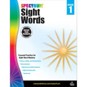 Spectrum Sight Words, Grade 1 | Spectrum (ISBN: 9781483811895)