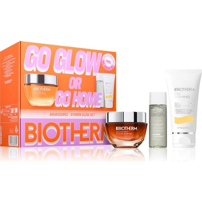 Biotherm Aquasource Vitamin Glow Gel подаръчен комплект за жени