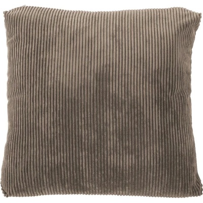Tiseco Home Hnedý vankúš Studio Ribbed 40x40