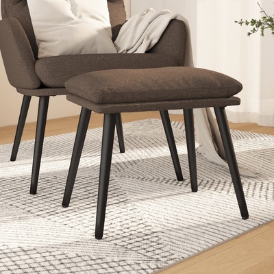 vidaXL Табуретка, таупе, 45x29, 5x35 см, текстил (341502)