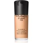 MAC Cosmetics Studio Fix Fluid SPF 15 24HR Matte Foundation + Oil Control матиращ фон дьо тен SPF 15 цвят N6.5 30ml