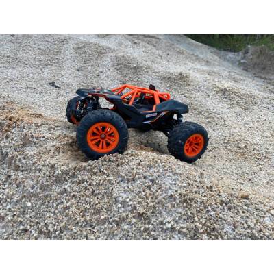DF drive and fly models DF Fun-Racer 4WD 2,4 GHz rychlost 3-35 km/h RTR oranžový 1:14