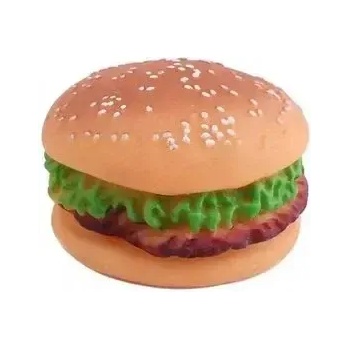 Image 1 of Играчка за куче гумен бургер със звук (10059)