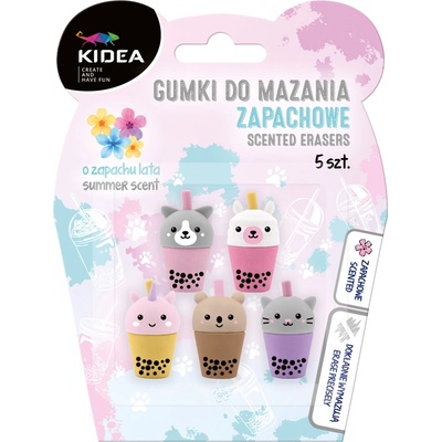 Kidea guma voňavá 5ks sada Boba 975 D