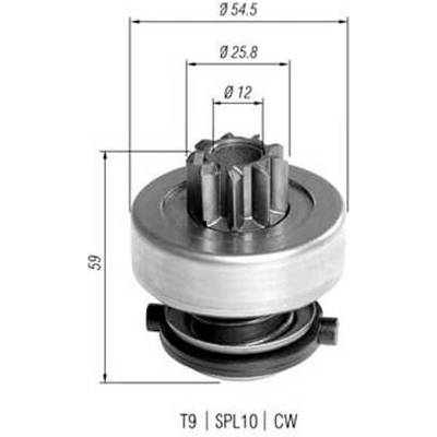 MAGNETI MARELLI Pastorek, startér 940113020372