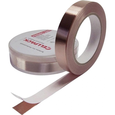 CellPack 223576 Premio 2281 Medená lepiaca páska 33 m x 19 mm meď 1 ks