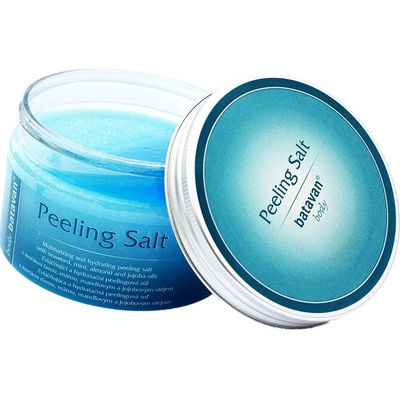 Batavan Body Peeling Salt zvláčňujúca a hydratačná peelingová soľ mäta 700 g