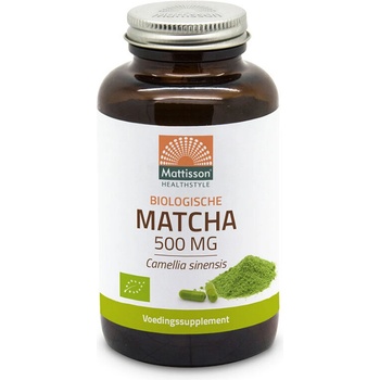 Mattisson Healthstyle Матча 500 mg 90 капсули, БИО | Mattisson Healthstyle (MT1708)