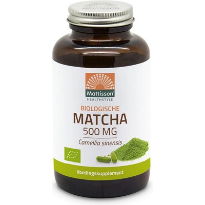 Mattisson Healthstyle Антиоксидант - Матча Био, 500 mg х 60 капсули Mattisson Healthstyle (MT1708)