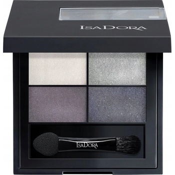 IsaDora Eye Shadow Quartet paletka očních stínů 12 Crystal Mauve 3,5 g