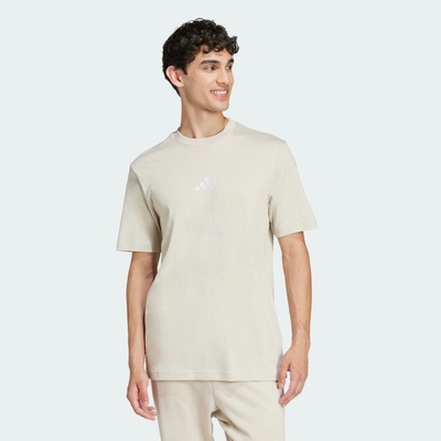 adidas Performance adidas Essentials Small Logo Single Jersey T-Shirt béžové