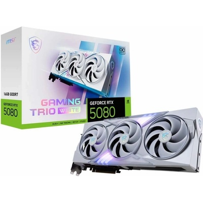 MSI GeForce RTX 5080 16G GAMING TRIO OC WHITE