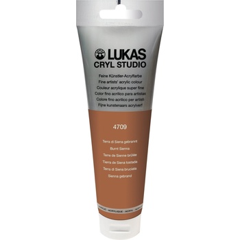 LUKAS Cryl Studio Plastic Tube АКРИЛНА боя Burnt Sienna 125 ml 1 бр (747090012)