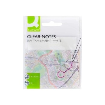 Image 1 of Q-CONNECT Pолупрозрачни СЗЛ листчета 76x76см 50л бели