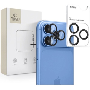 Tech-Protect Oslona aparatu tech-protect camring fit+ iphone 18 pro / max black (5906302325016)