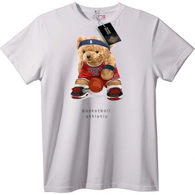 NOONEBRAND Тениска Баскетболно мече - 7XL, Black