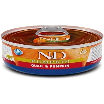 N& D Pumpkin Cat Quail консервирана храна без зърно за котки - 0.07кг
