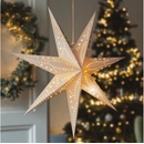 Solight LED vánoční hvězda závěsná 60cm 20x LED 2x AA 1V255