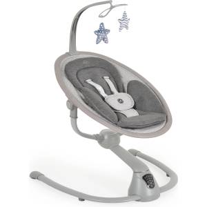 Cangaroo Електрическа люлка Cangaroo - Cloud Premium, Светлосива (111358) - kindermarket