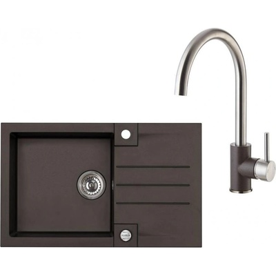 Set Alveus Rock 130 + Elza 03 chocolate
