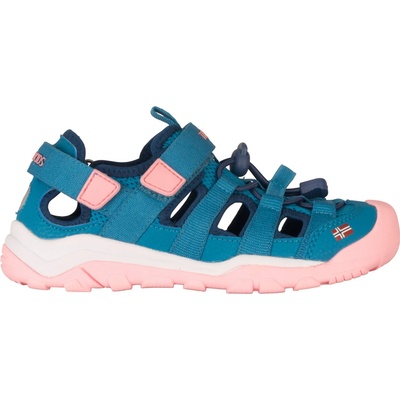 Trollkids Детски сандали Trollkids Kid's Kristiansand Sandal XT Sandals - Harbor Blue / Peony Rose / Madeira Blue - размер 35 (EU) (702-3175-0721)