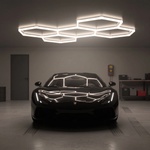 Kobi LED таванно осветително тяло HEXLINE LED/216W/230V 4000K 208x300 см бяло (KB0734)