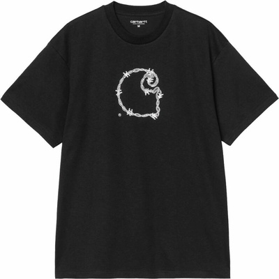 Carhartt WIP Barbwire C S/S černá