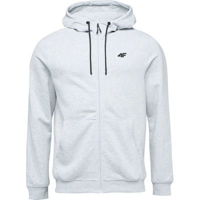 4F Sweatshirt Leo sivá
