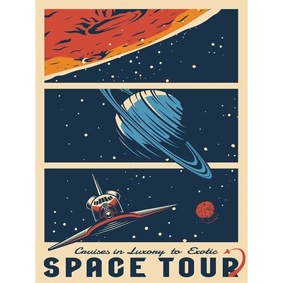Ceduľa Vesmír Edition - Space Tour
