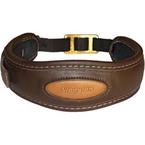 COLLAR Кожен ФАРБИРСКИ ОБАЧ с въртящо се premium "xs", кафяв