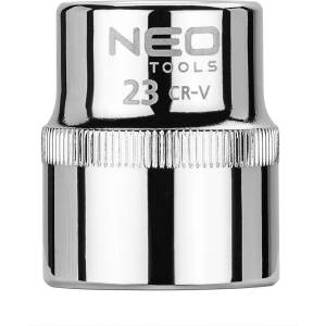 NEO TOOLS Гнездо, 6-точково, 1/2". 23 мм, Superlock 08-023 (08-023)