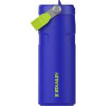 STANLEY 1913 Flip Straw drinking bottle with straw 0.47L - Thermo mug Cools for 8 hours - Ice cold for 40 hours - BPA free - Leak-proof - For cup holders - Dishwasher safe - Cobalt Chartreuse - 100000117882 (