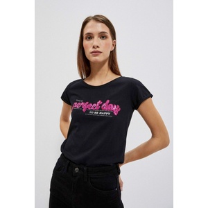 Moodo Дамска тениска L-TS-4020 BLACK Moodo Moodo | Cheren | ЖЕНИ | XS