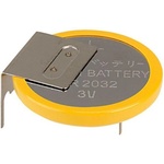 EVE Бутонна батерия литиева EVE BATTERY CR 2032, 3V, с накрайници, industrial (2032 3V)