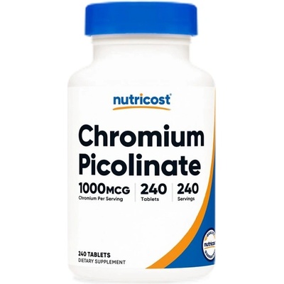 Nutricost Chromium Picolinate 1000 mcg [240 Таблетки]