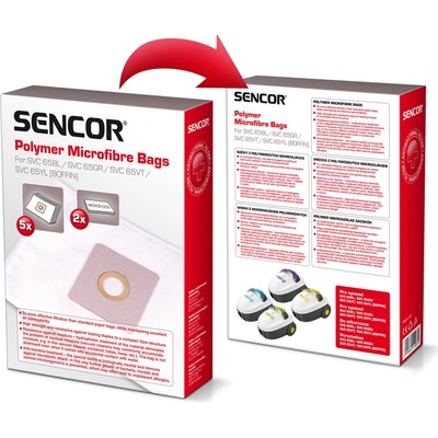 SENCOR MICRO SVC 65BL/GR/VT/YL 5 ks