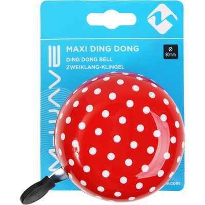 M-wave Ding Dong Puntíky Červená