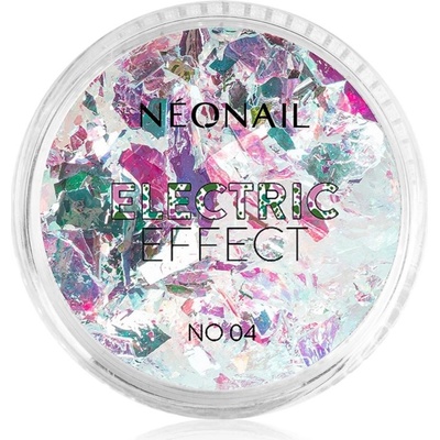 NeoNail Effect Electric trblietavý púder na nechty odtieň 04 0.2 g
