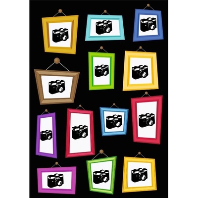 Impar Foto deka Barevné rámečky 190g/m² 120x150