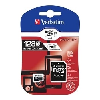 Verbatim microSDXC UHS-I 128 GB 44085
