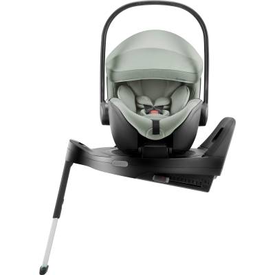Britax Romer Кошница за кола Britax Romer - Baby Safe Pro, i-Size, 40-85 cm, с база Vario, Sage Green (2000042126)