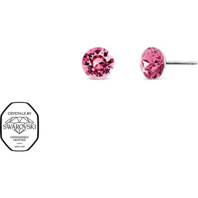 CRYSTalp Oceľové kôstky s kryštálom Swarovski Tubby Mini 4200.LAM.E